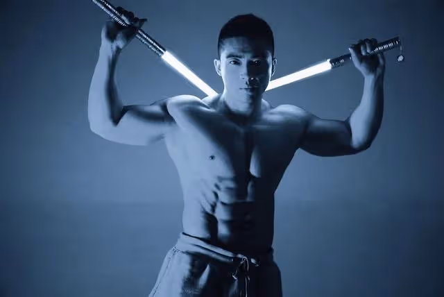 祝萬成:從退役武警到肌肉男神
