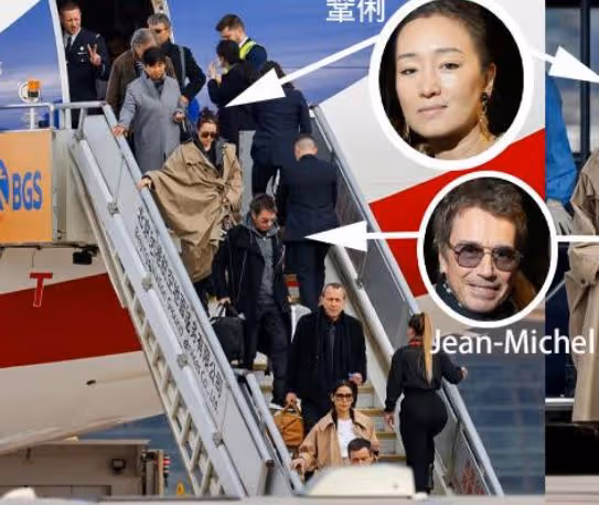 超有范!鞏俐夫婦乘法國總統專機回娘家,老公全程拎行李超寵妻