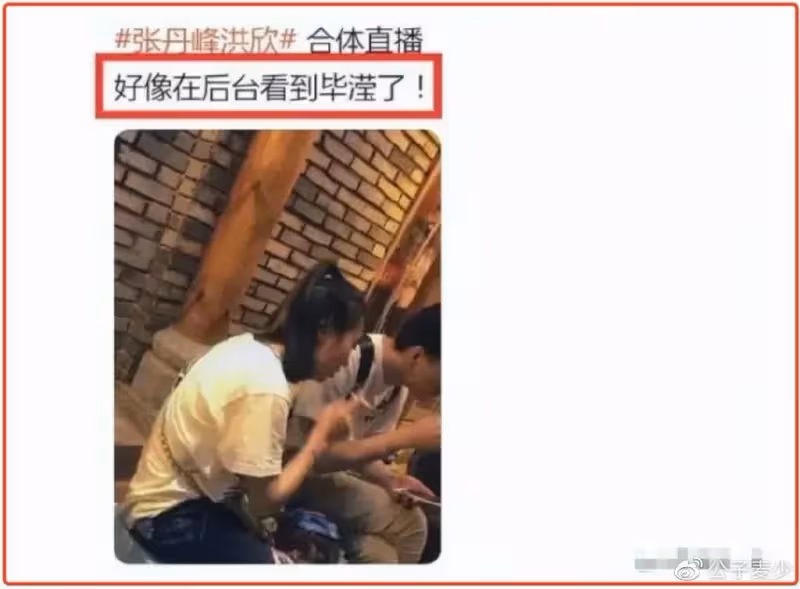 張丹峰畢瀅被曝領證!男方髒話回懟網友有病,原配洪欣依舊不表態