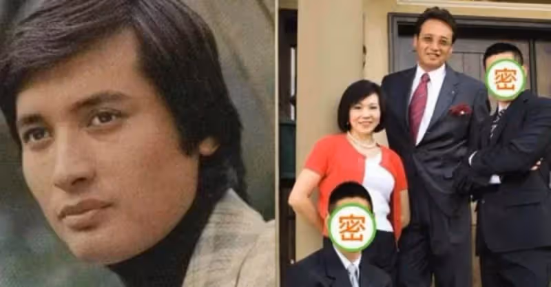 73歲秦祥林近況曝光，罕見公布全家福，妻子美貌不輸林青霞，小兒子的顏值逆天帥過謝霆鋒！