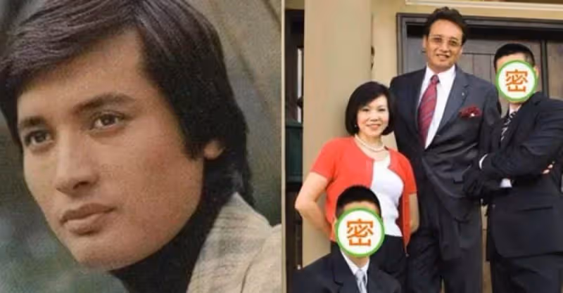 73歲秦祥林近況曝光,罕見公布全家福,妻子美貌不輸林青霞,小兒子的顏值逆天帥過謝霆鋒!