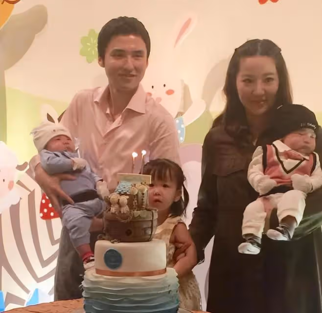 汪圓圓慶祝37歲生日,富豪老公準備5個蛋糕,甄子丹夫婦為其助陣