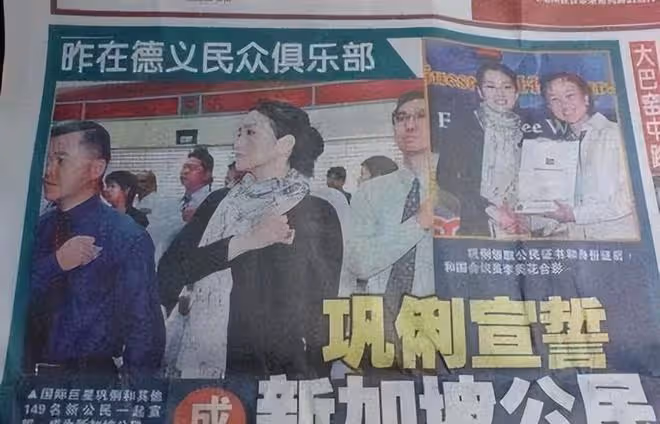 鞏俐夫婦陪馬克龍出席藝術節,老公全場變背景板,黃渤成搞笑擔當