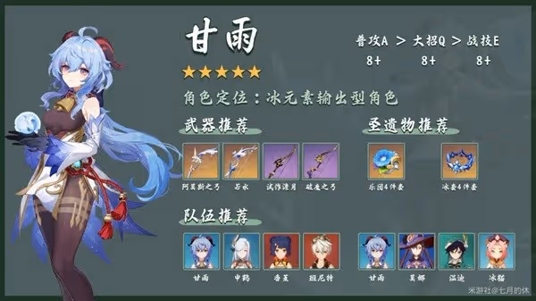《原神》3.6版本UP角色抽取攻略