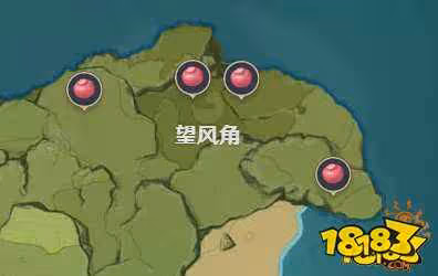 原神落落莓採集地點有哪些地方 落落莓詳細採集路線圖示分享