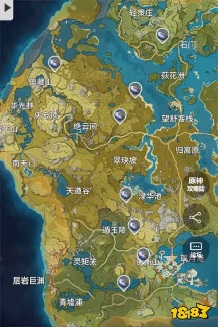原神夜泊石採集地點有哪些 夜泊石採集詳細圖示位置分享