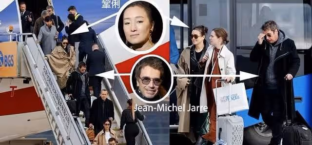 看到鞏俐夫婦跟隨法國總統同機，我才知道鞏俐早不是中國籍了