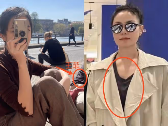 母女同游法國？王菲巴黎逛街再被偶遇，李嫣曬塞納河自拍也在巴黎