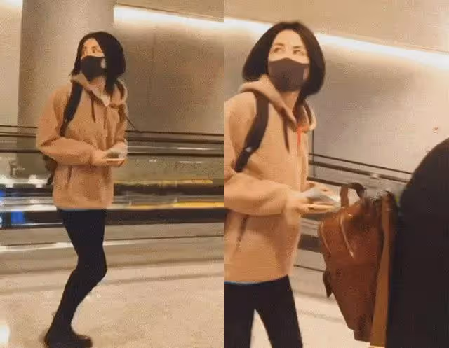 王菲逛街再被偶遇，疑似迷路變小迷糊，女兒李嫣疑為其拍照好溫馨