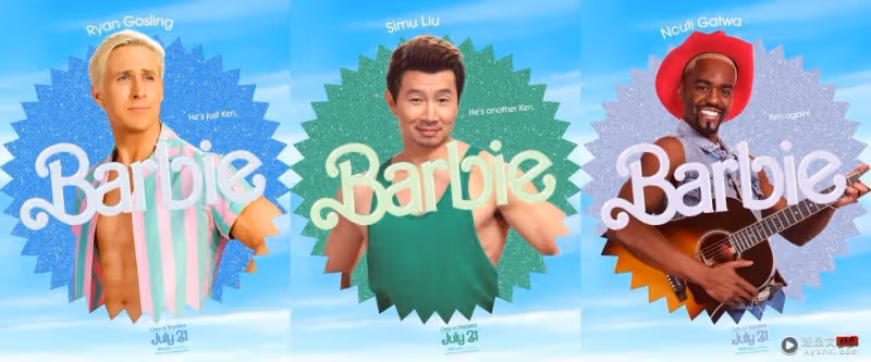 真人版《BARBIE》最新預告曝光!角色名字只有2種:BARBIE、KEN