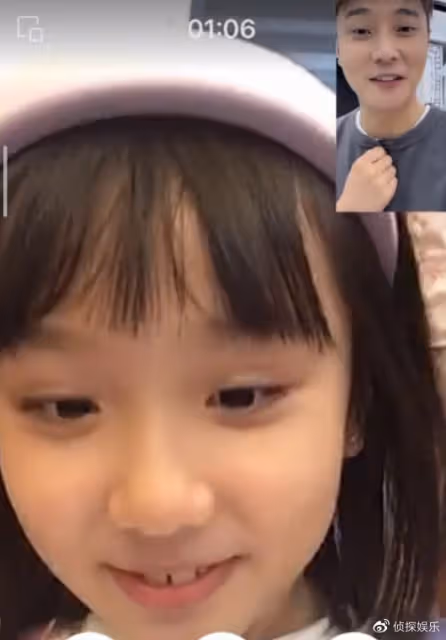 張丹峰否認婚變後曬女兒近照,9歲彤彤越長越美,和媽媽洪欣超像