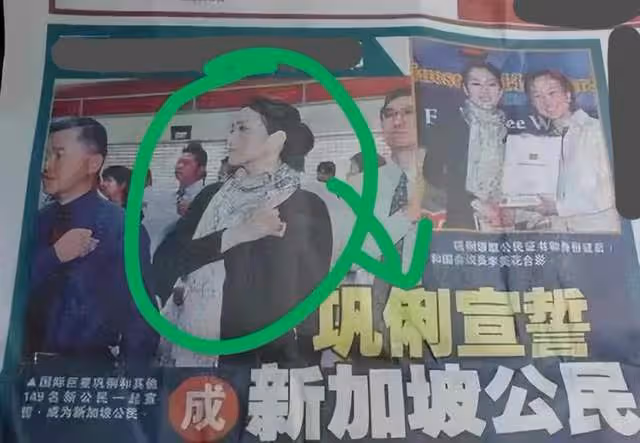 說鞏俐代表法國來訪問中國只為炫耀的,原因是鞏俐的新加坡國籍吧