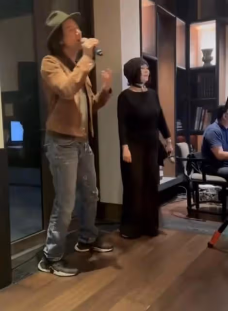 霍建華被曝精神失常後露面!滿臉通紅唱傷感情歌,王力宏也現身