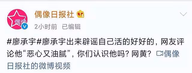 廖承宇:從網盤小王子到彩虹「偶像派」