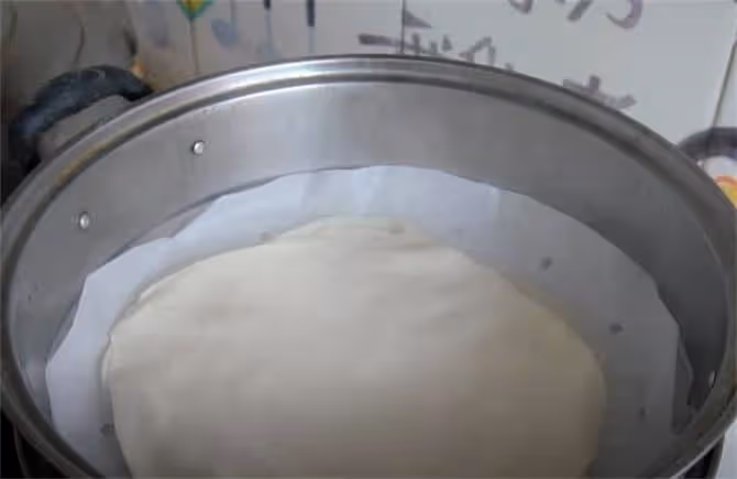 農家水烙饃,1次蒸20張,鬆軟不發硬,配著西瓜醬真是好味道