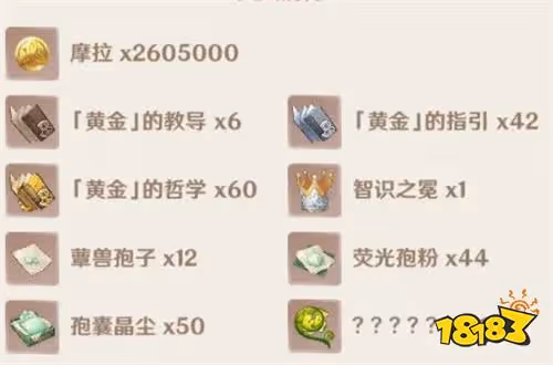 原神白朮突破材料介紹 白朮突破材料清單大全