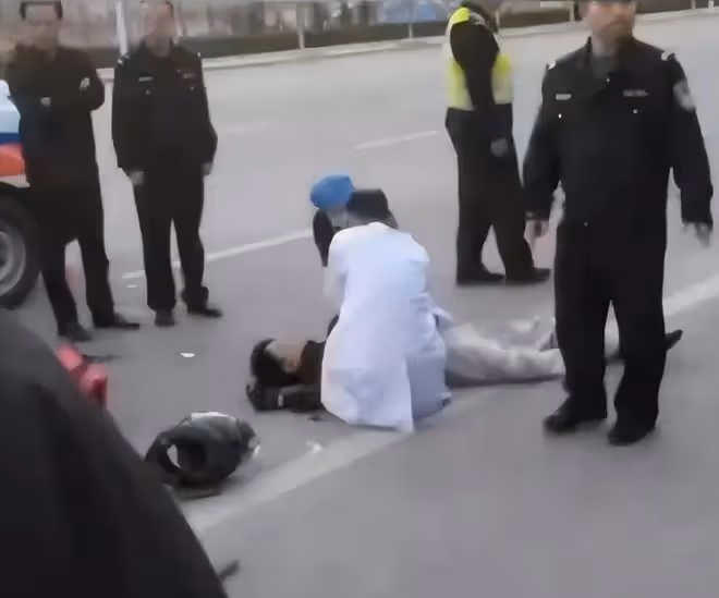 突發，21歲寧夏網紅因飆車身亡，現場畫面曝光非常慘烈，一片狼藉