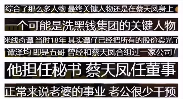 蔡天鳳事件背後：缺錢的不是鄺家，而是轉行做高利貸的譚家