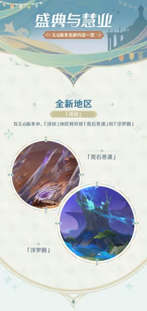《原神》3.6版本更新公告