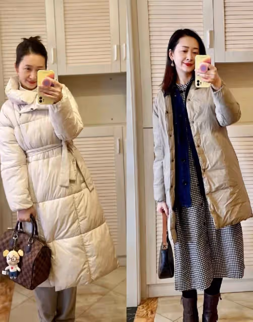 這才是45+普通人該有的冬季打扮：不穿大媽裝，不隨便露腿，真美