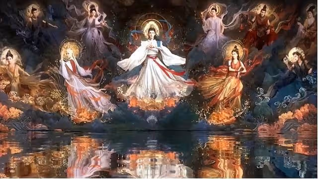 央視導演才是審美祖師爺,綜藝妝吊打古偶,楊樹雲還原中國神仙!