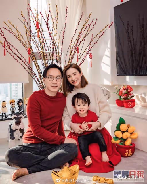 39歲身形苗條大玩空中瑜伽！前TVB女星與富貴老公罕有放閃賀牛一