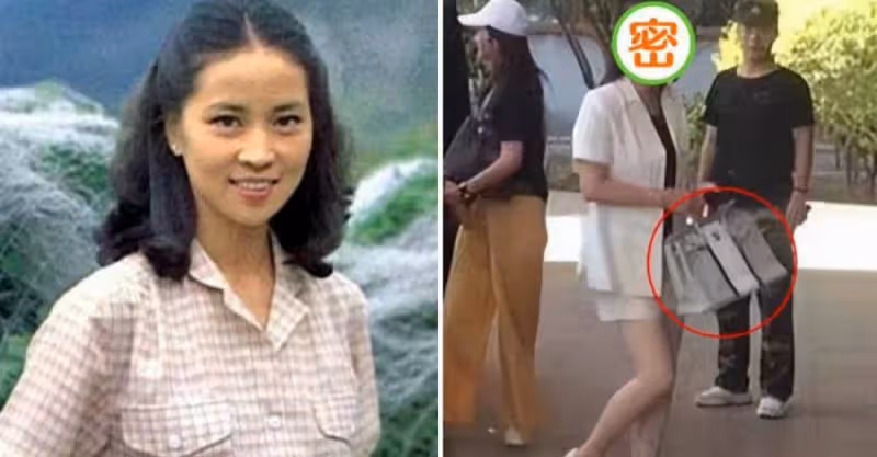成龍70歲老婆罕見露面！穿套裝拎20萬包超搶眼，網友：狠狠拿捏住「貴婦范」
