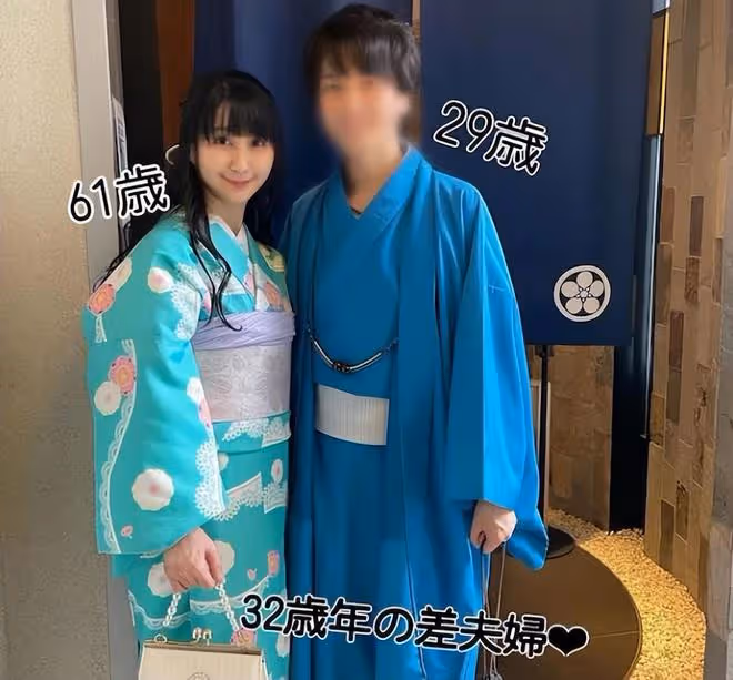 61歲女星嫁給29歲男友，公開「婆孫戀」恩愛細節獲得稱讚