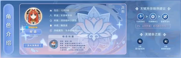 《原神》3.6版妮露機制解析與詳細培養指南