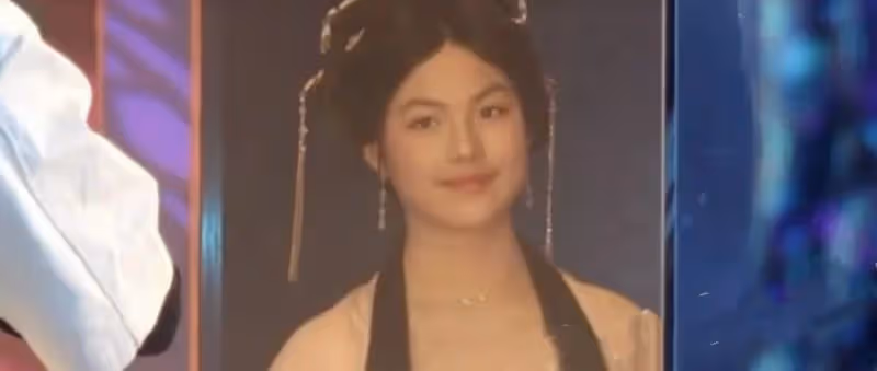 王詩齡穿漢服拍寫真，神似王岳倫戴假髮，父女倆長得越來越像
