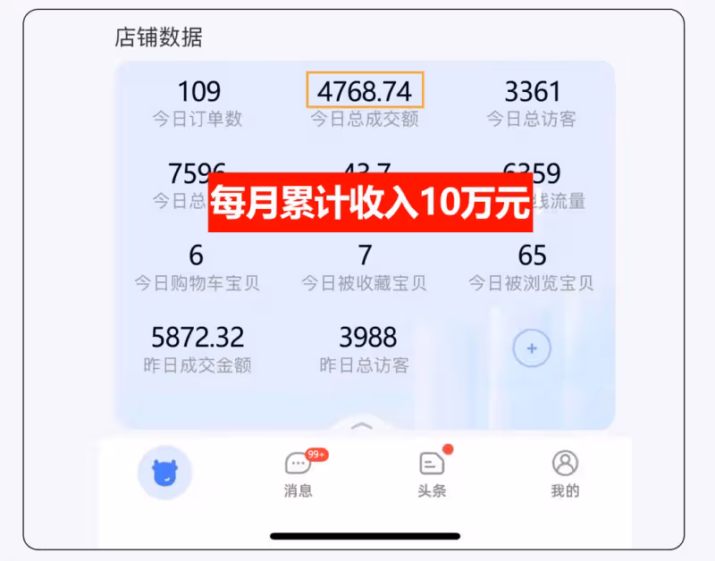 「把某寶當了副業，一個星期收λ6000+」想給有夢想的人提個醒