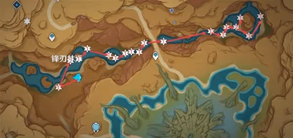 《原神》3.6版本悼靈花採集路線分享