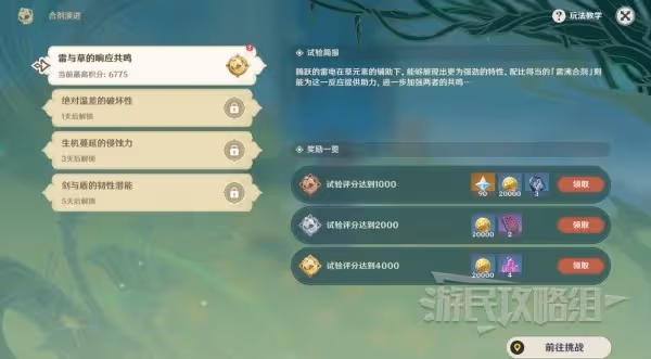 《原神》3.6合劑演進全關卡滿獎勵攻略匯總
