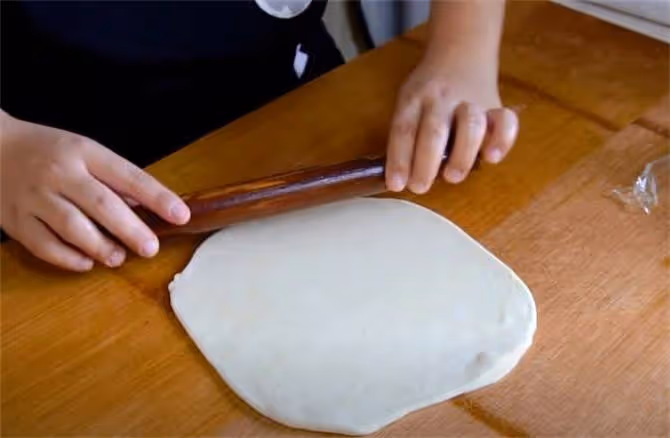 農家千層烙餅，2分鐘一張餅，輕鬆烙出16層，純正餅香鬆軟好吃