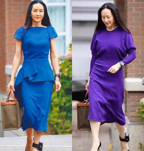 51歲孟晚舟親身示範：裙過膝、發不短、戴胸針，值得中年女人借鑑