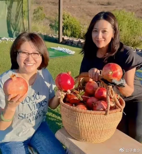徐靜蕾美國近況曝光！穿超短裙打高爾夫身材好，黃立行也罕見發聲