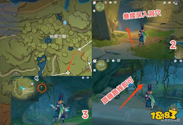 原神劫波蓮位置分享 劫波蓮採集路線分布圖