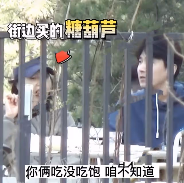 趙又廷夫婦牽手逛街，高圓圓喂老公吃甜品，與女兒視頻笑得好幸福