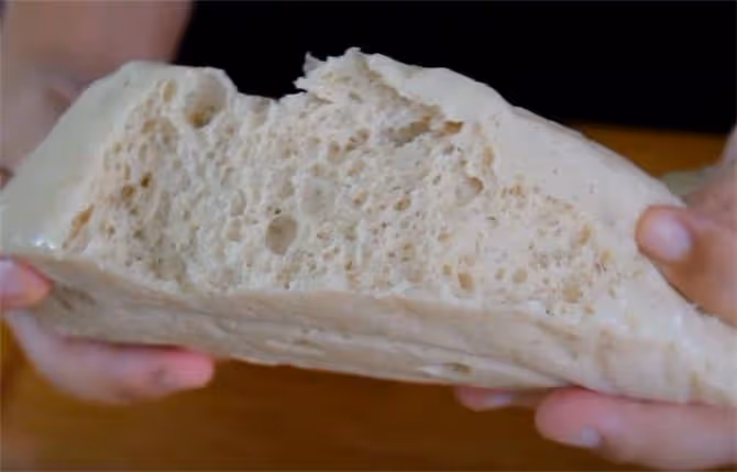 自製鬆軟麵筋塊，不費力洗面，200克麵筋粉能做1鍋，全家都吃不完