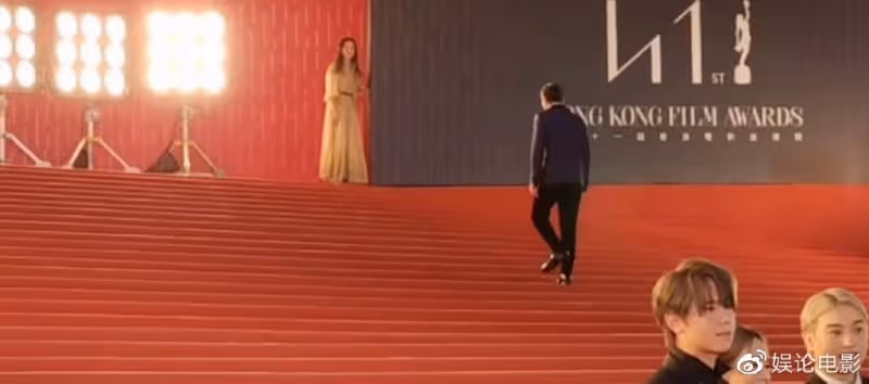 香港金像獎紅毯,楊紫瓊和劉德華同框,華仔想和楊紫瓊演愛情戲