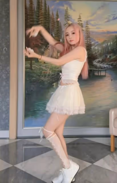 賈乃亮帶女兒游環球影城,甜馨打招呼超禮貌,穿搭合理李小璐獲贊
