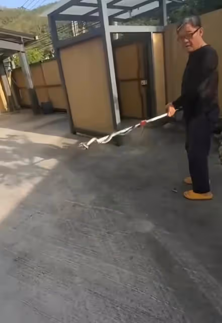 李立群妻子:勸老公不要死守台灣這個家,家裡常有蛇,實在太危險