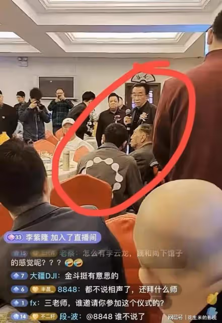 74歲侯耀華罕見露面,與謝東再次公開見面,當著眾人的面呵斥他