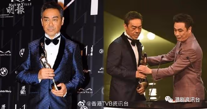 郭藹明神隱不見了?劉青雲稱太太一直有陪只未有露面 堅拒讓獎給吳鎮宇