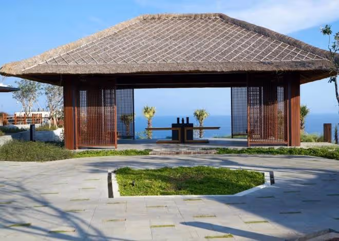 何超蓮竇驍婚禮酒店現場圖:占地3600平米,俯瞰整個印度洋全景