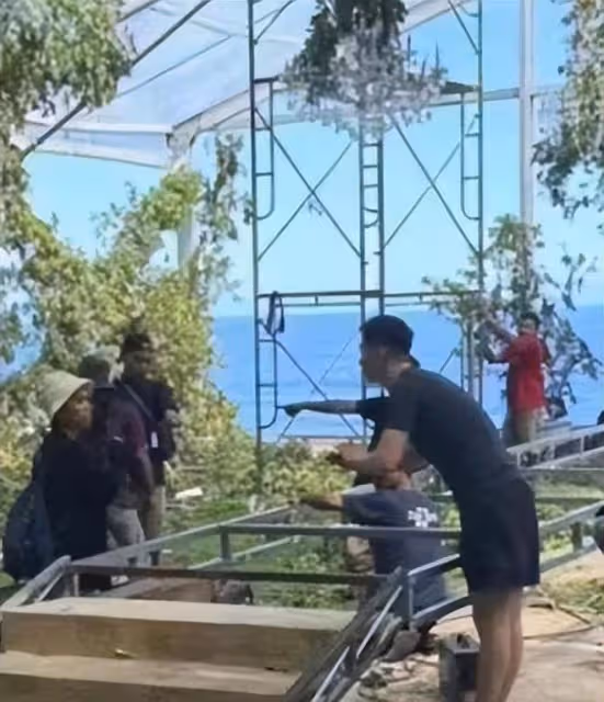 何超蓮竇驍婚禮酒店現場圖:占地3600平米,俯瞰整個印度洋全景