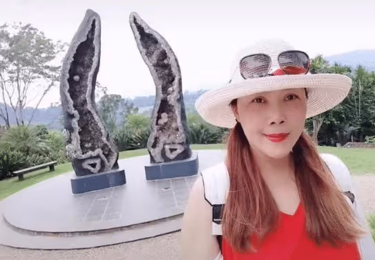 54歲田震近況曝光，臉部浮腫不自然，無兒無女自在遊玩，定居海外