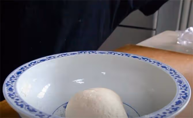 自製吊爐燒餅，外脆里軟自帶大口袋，夾菜直接吃，咋吃都好吃