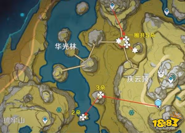 原神琉璃袋在哪裡采 琉璃袋超詳細採集路線分布圖