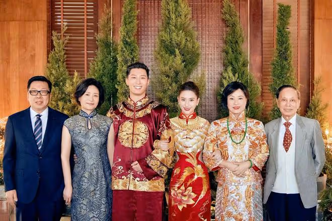 竇驍何超蓮大婚,弟媳奚夢瑤急忙澄清與男方的緋聞,賭王家亂套了